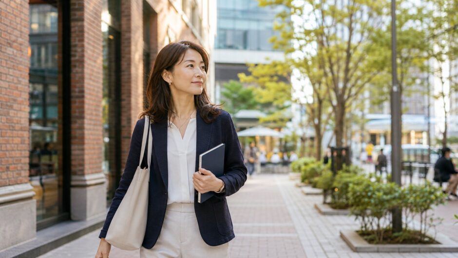 恵比寿駅周辺で英会話教室を探す大人女性