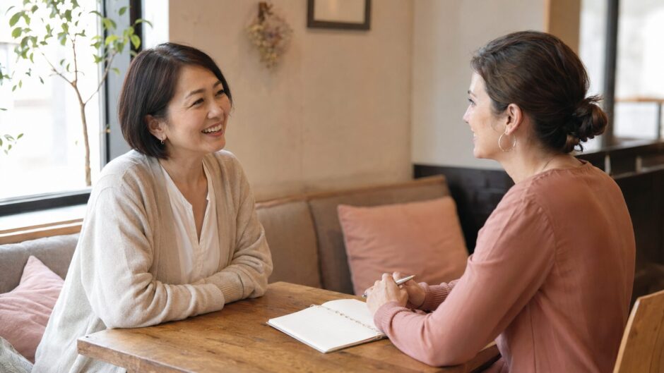 子育てが落ち着いて自分のために英会話を学ぶ大人女性