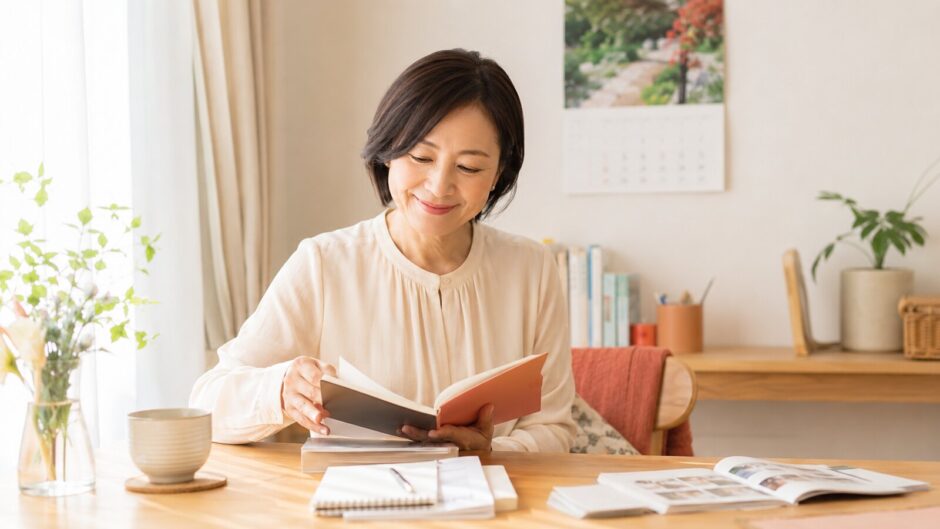 無理のない小さな英語学習を再開する大人女性