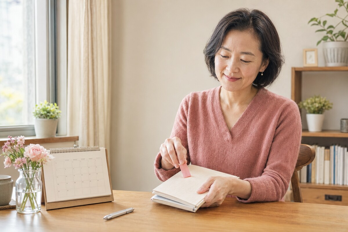 英会話の学びを一時休止し再開時期を考える大人女性