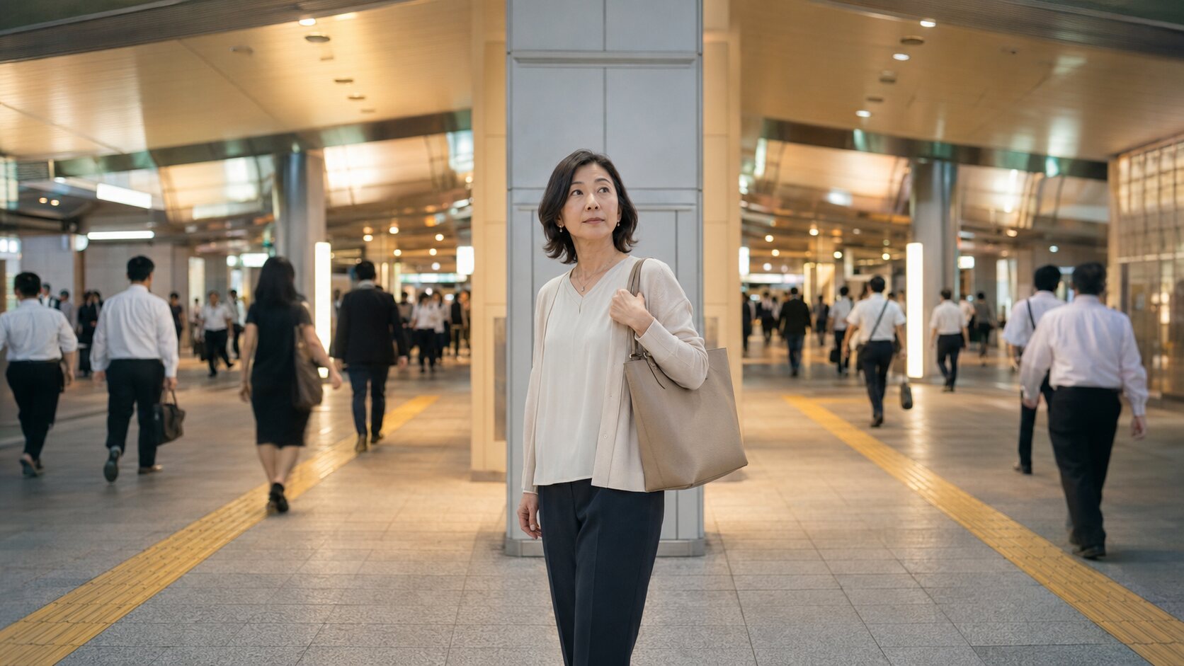 浜松町から銀座・渋谷・新宿への通学ルートを考える大人女性