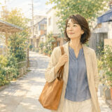 池ノ上から井の頭線で渋谷の英会話教室へ通う大人女性