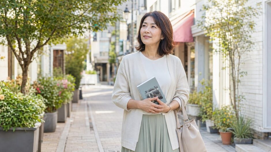 自由が丘で英会話教室を探す大人女性