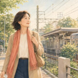 駒場東大前から井の頭線で渋谷の英会話教室へ通う大人女性