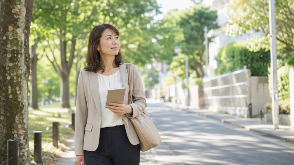 駒沢大学から二子玉川の英会話教室を検討する大人女性