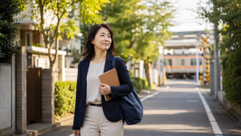 三鷹から新宿の英会話教室を検討する大人女性
