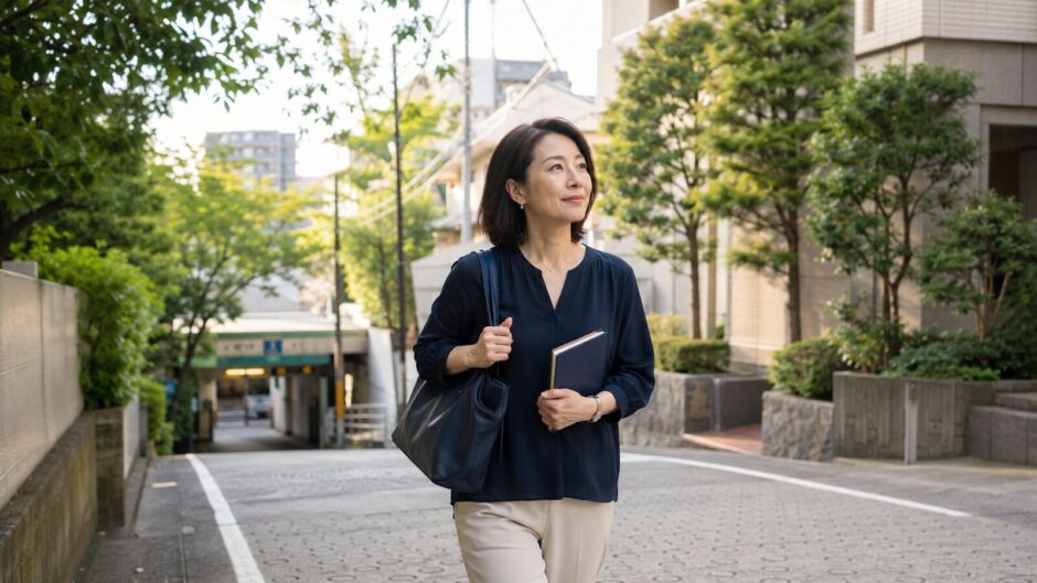 茗荷谷から銀座・新宿の英会話教室を探す大人女性