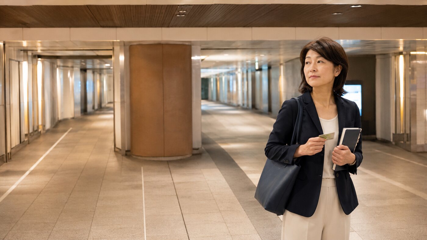 茗荷谷から丸ノ内線で銀座・新宿への通学ルートを選ぶ大人女性