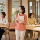 マンツーマン英会話とグループレッスンのどちらが自分に合うか考える大人女性