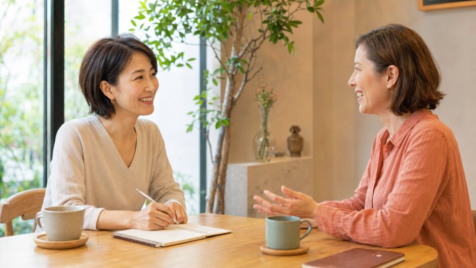 同じ先生と安心してマンツーマン英会話を学ぶ大人初心者女性