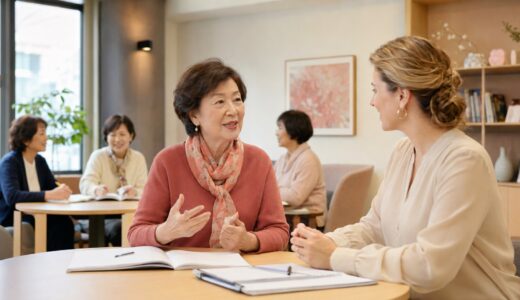 シニアの英会話はマンツーマンとグループどっちがいい？初心者向けに比較