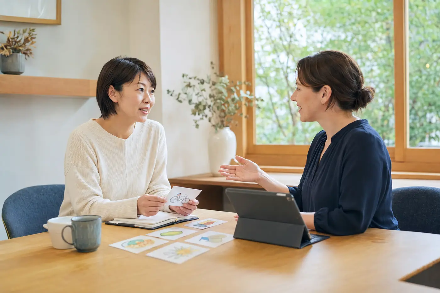 杉並区から通いやすい英会話教室で学ぶ大人女性