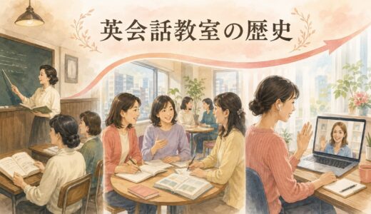 英会話教室の歴史｜日本の英会話スクール・オンライン英会話業界の変遷
