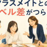 英会話グループレッスンでクラスメイトとのレベル差に悩む大人女性