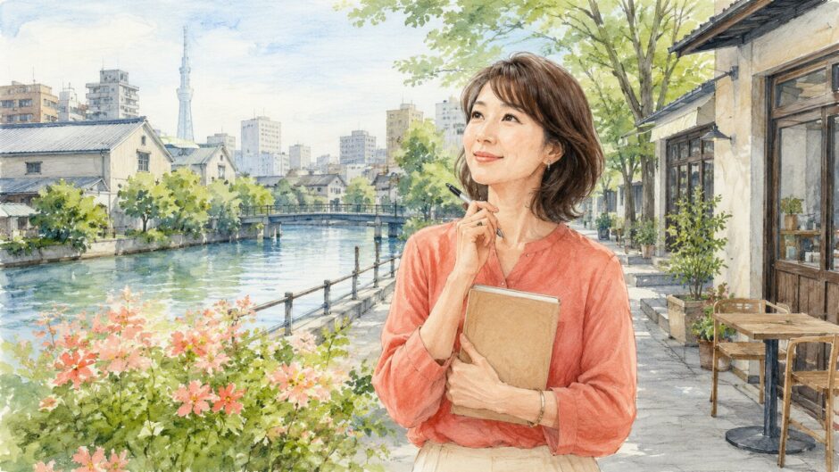 清澄白河で英会話教室を探し銀座・渋谷まで候補を広げる大人女性
