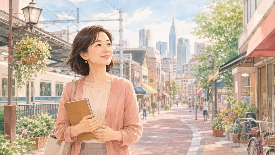 経堂で英会話教室を探し小田急線で新宿まで広げる大人女性