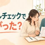 英会話教室のレベルチェック結果が前回より下がり講師と確認する初心者