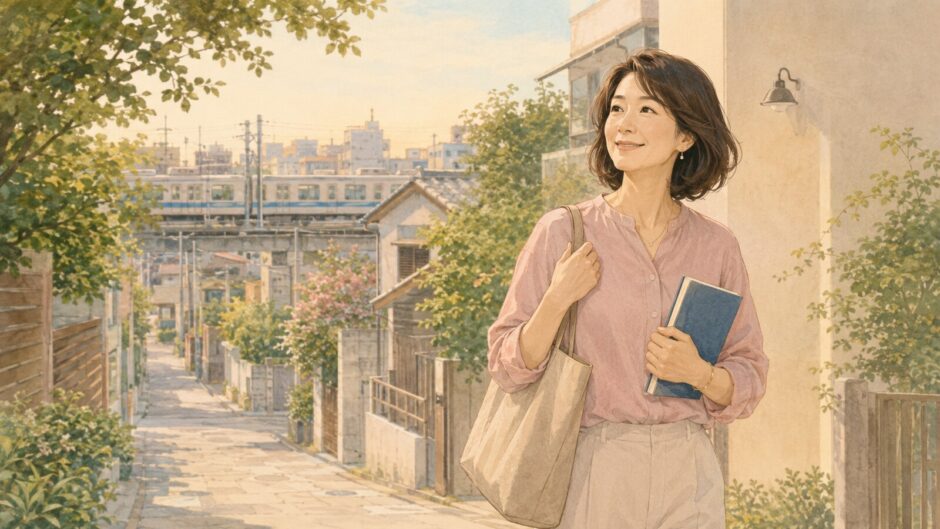 世田谷代田から英会話教室を探す大人女性