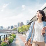 墨田区から都心の英会話教室へ通う大人女性