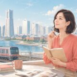 横浜市で英会話教室を探す大人女性のイメージ